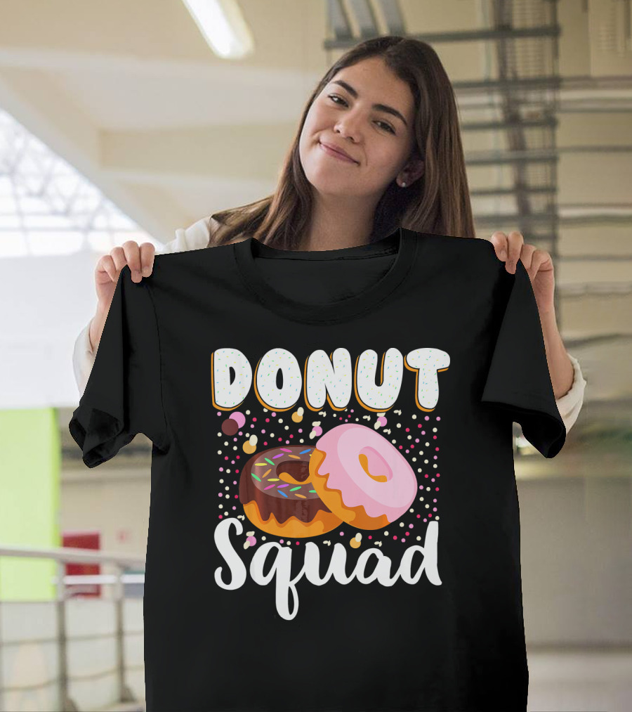Donut Squad Funny Donut Lover Sprinkle Donut Part T-Shirt
