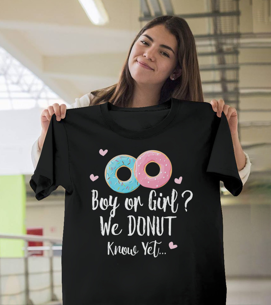 Boy or Girl We Donut Know Yet T-Shirt