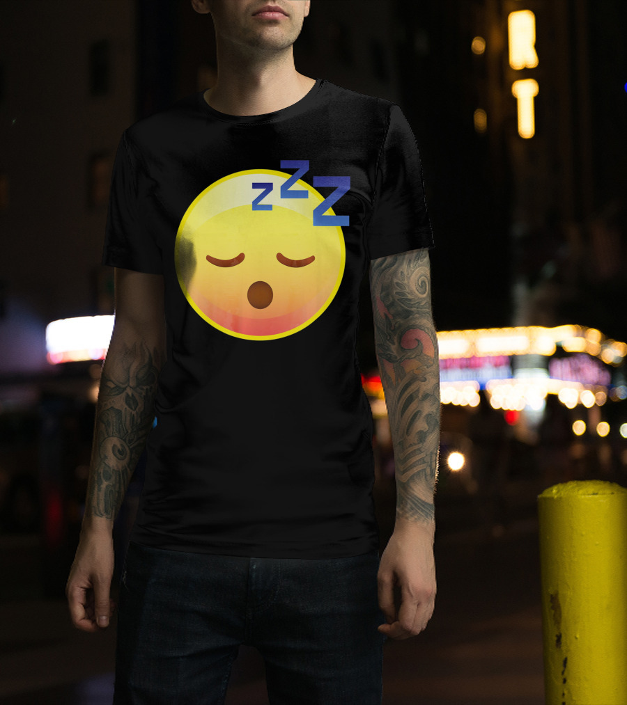 Cute Sleeping Emoji Perfect Zzz T-Shirt