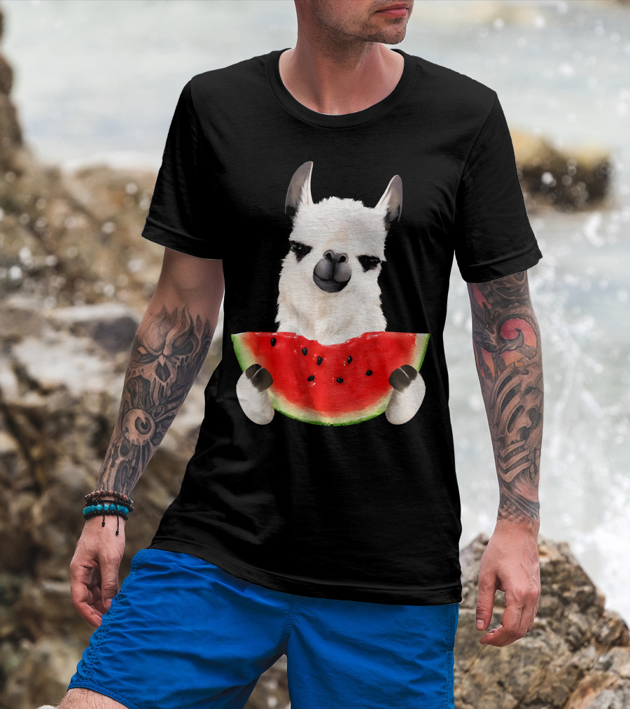 Llama Llama Loves Watermelon T-Shirt