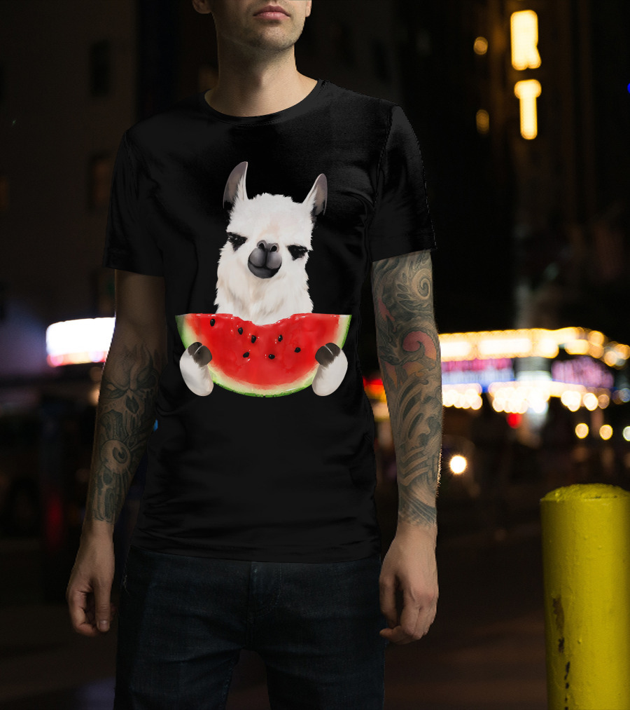 Llama Llama Loves Watermelon T-Shirt