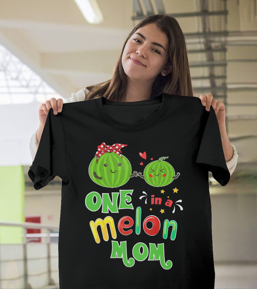 One In A Melon Mom Summer Tropical T-Shirt