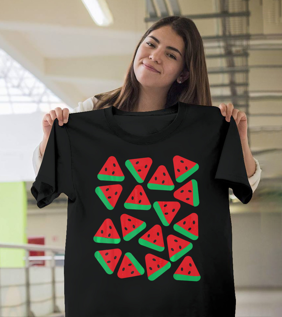 Have a Nice Day - Watermelon Man Pattern Summer Fruit Fun T-Shirt