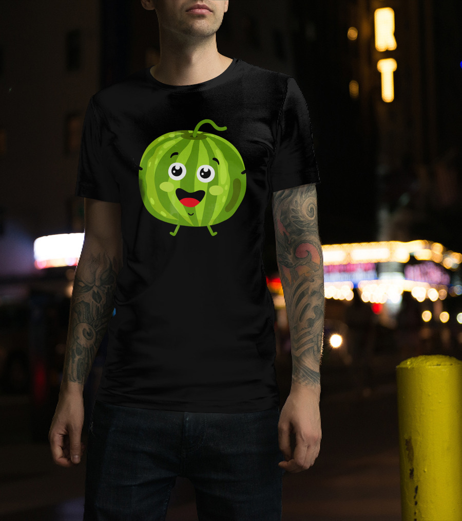 Happy Smiling Watermelon T-Shirt