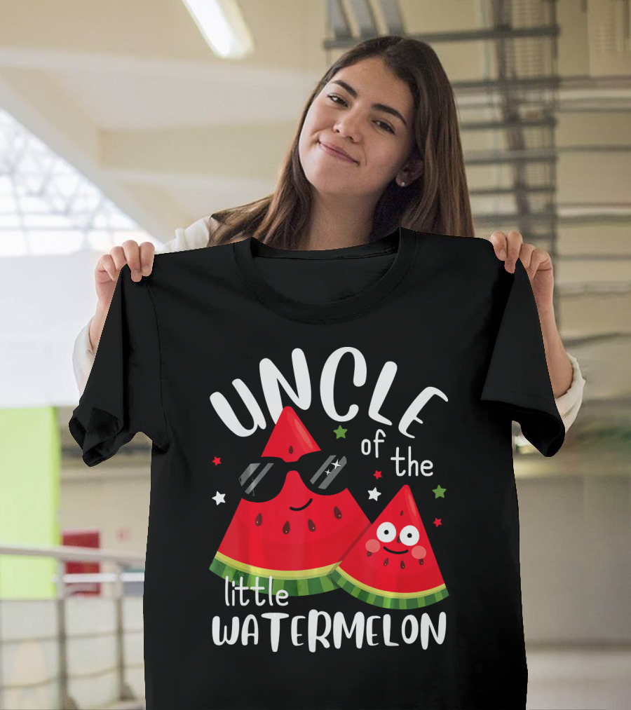 UNCLE OF THE LITTLE WATERMELON WITH SUNGLASSES SUMMER T-Shirt