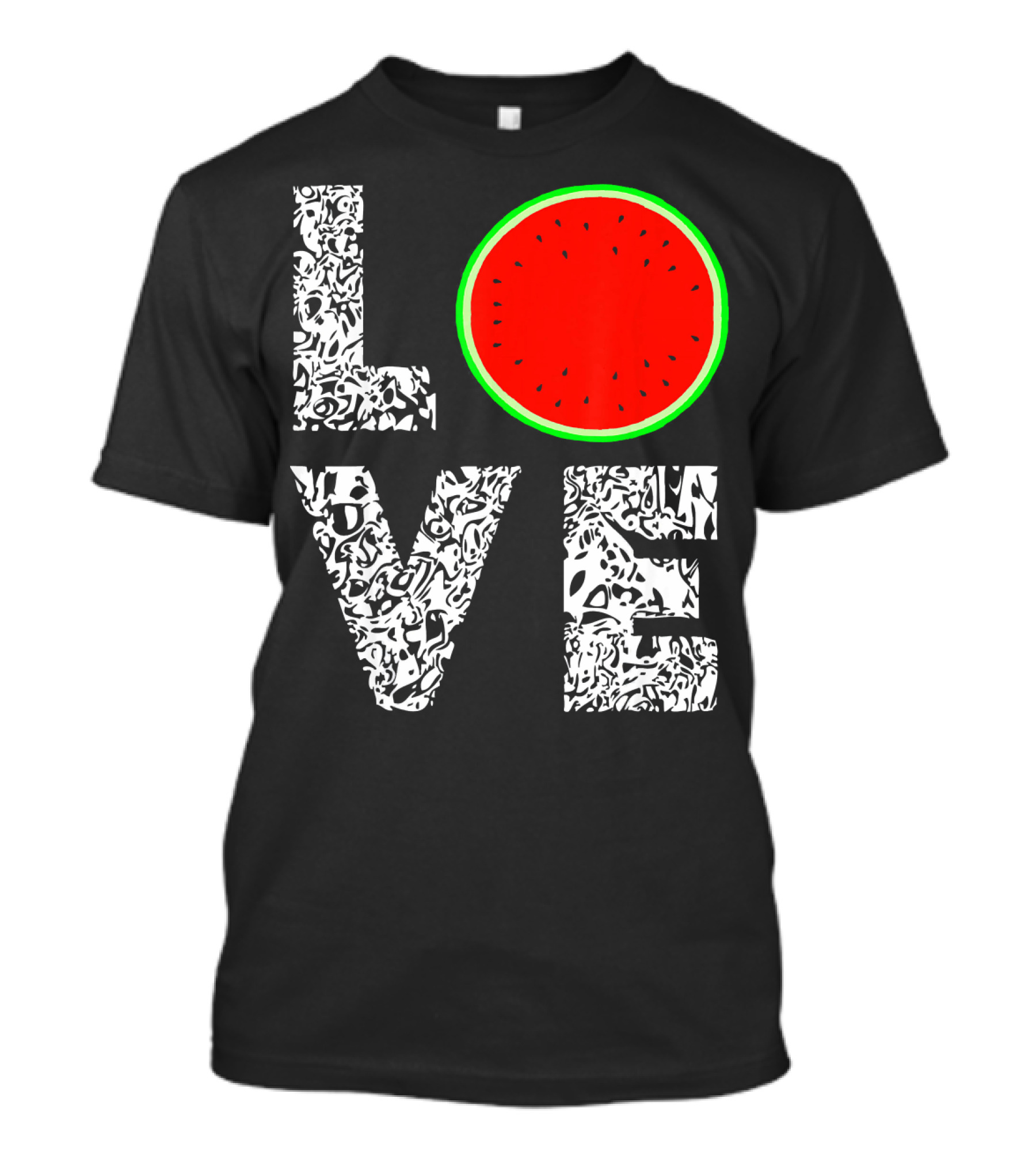 LOVE Watermelon Love Tropical Melon Summer T-Shirt