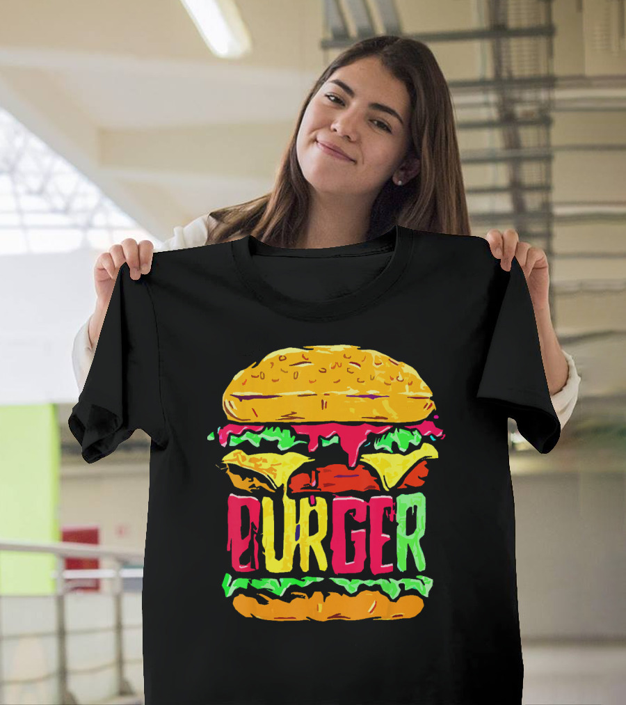 Burger Layers Giant Hamburger T-Shirt