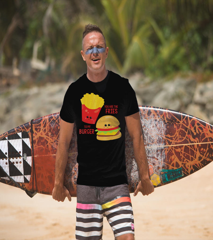 You Are The Fries To My Burger Best Friends Cute Food T-Shirt