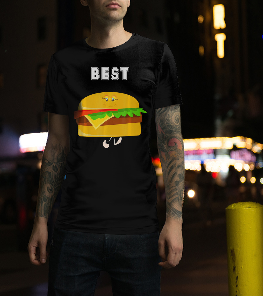 BEST Friends Matching Burger BFF T-Shirt