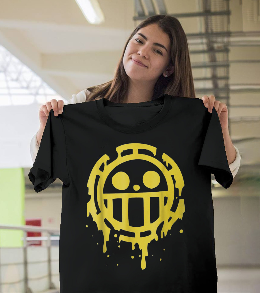 Heart Pirates Trafalgar D. Law Jolly Roger One Piece Crew T-Shirt
