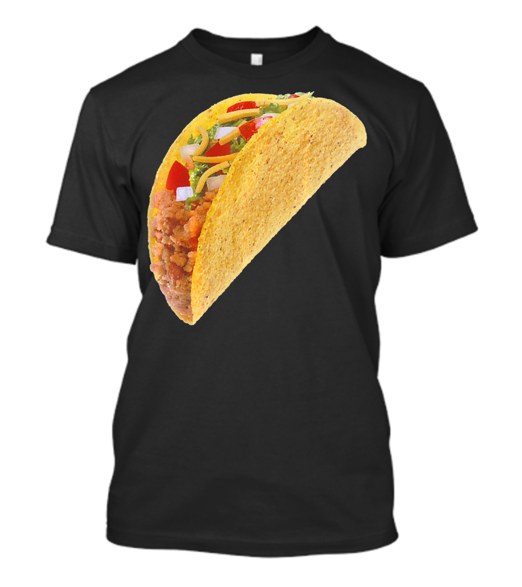 Taco Costume Mexican Food Hard Shell Taco T-Shirt
