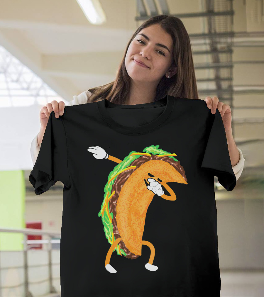 Dabbing Taco Cute Taco Cinco De Mayo Fun T-Shirt