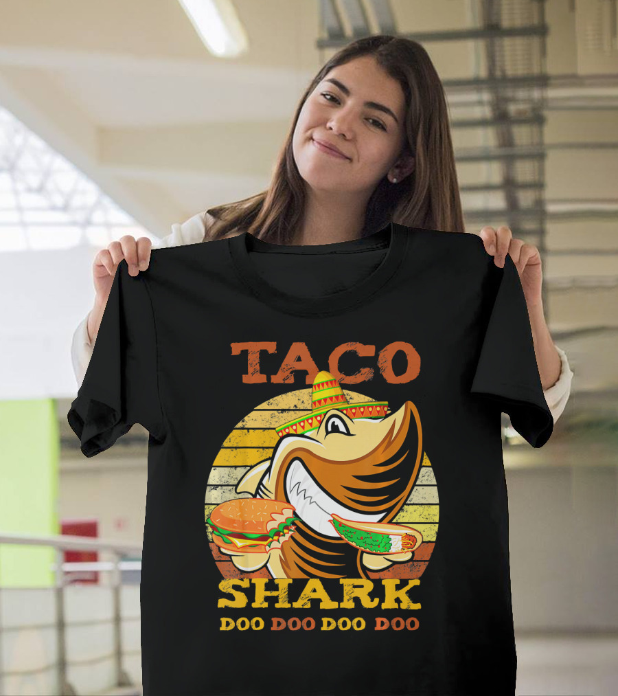 Taco Shark Doo Doo Doo Doo T-Shirt
