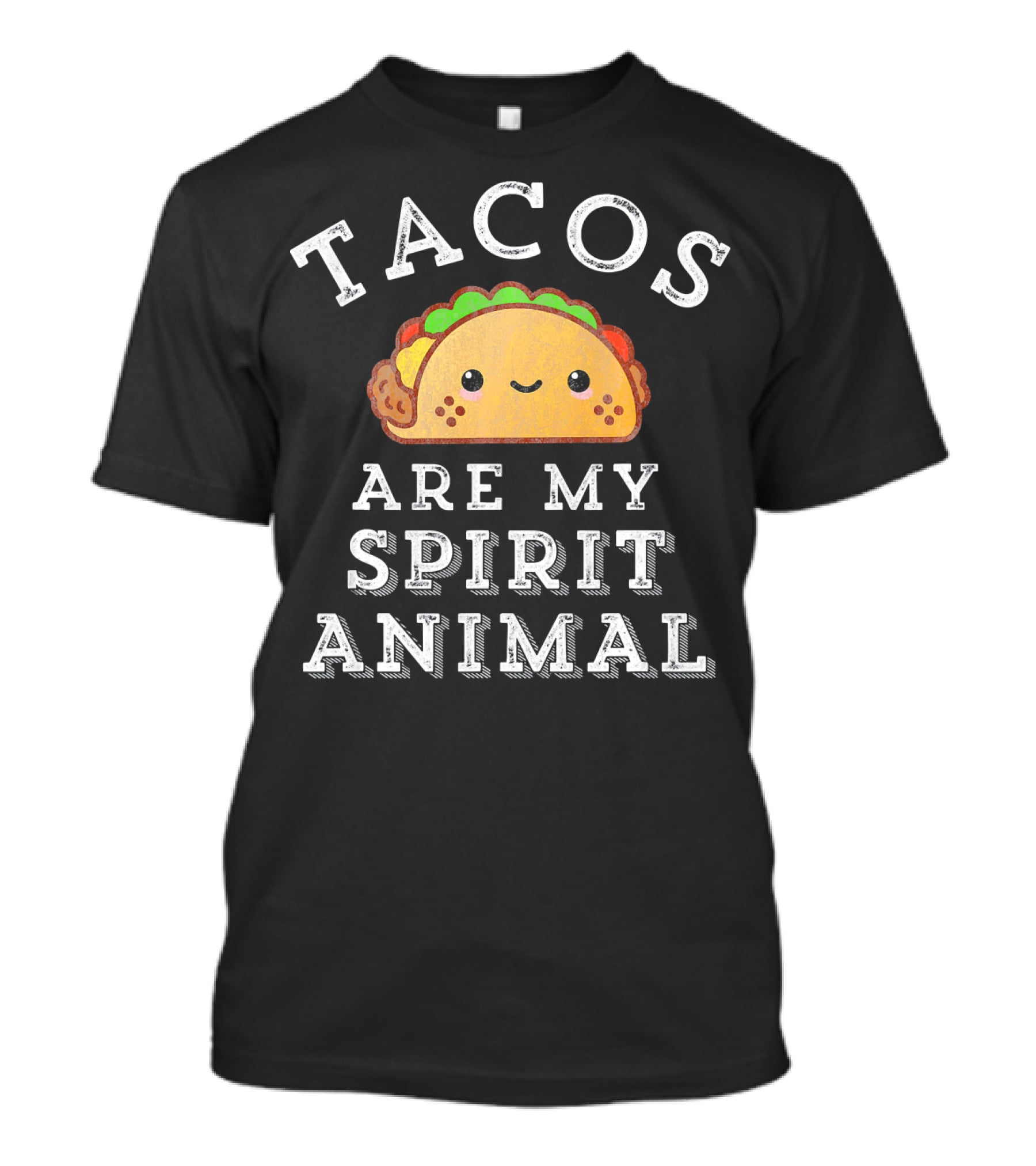 Tacos Are My Spirit Animal Cute Mexican Food T-Shirt