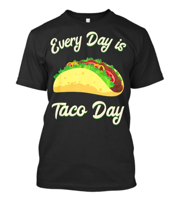 Every Day Is Taco Day Kids Plu T-Shirt