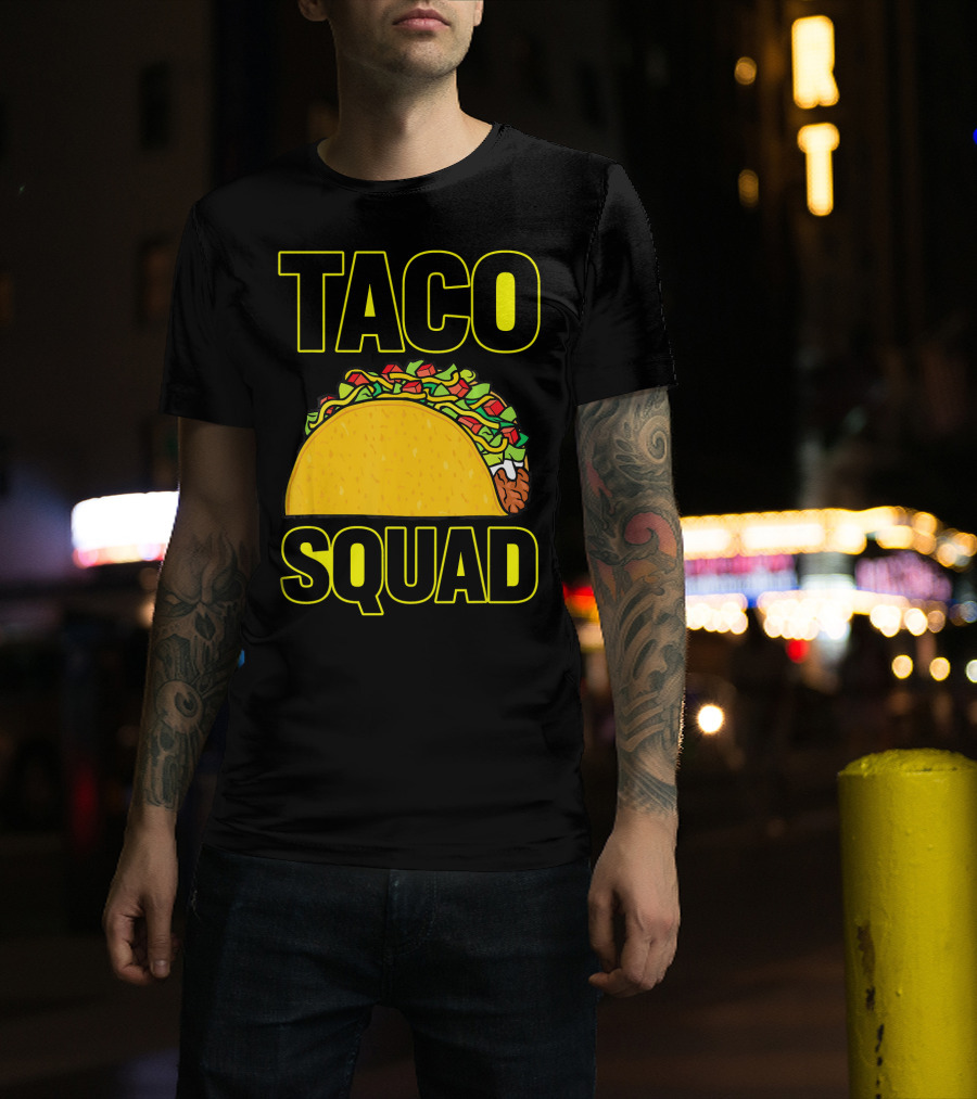 Taco Squad Taco Lovers Fiesta T-Shirt