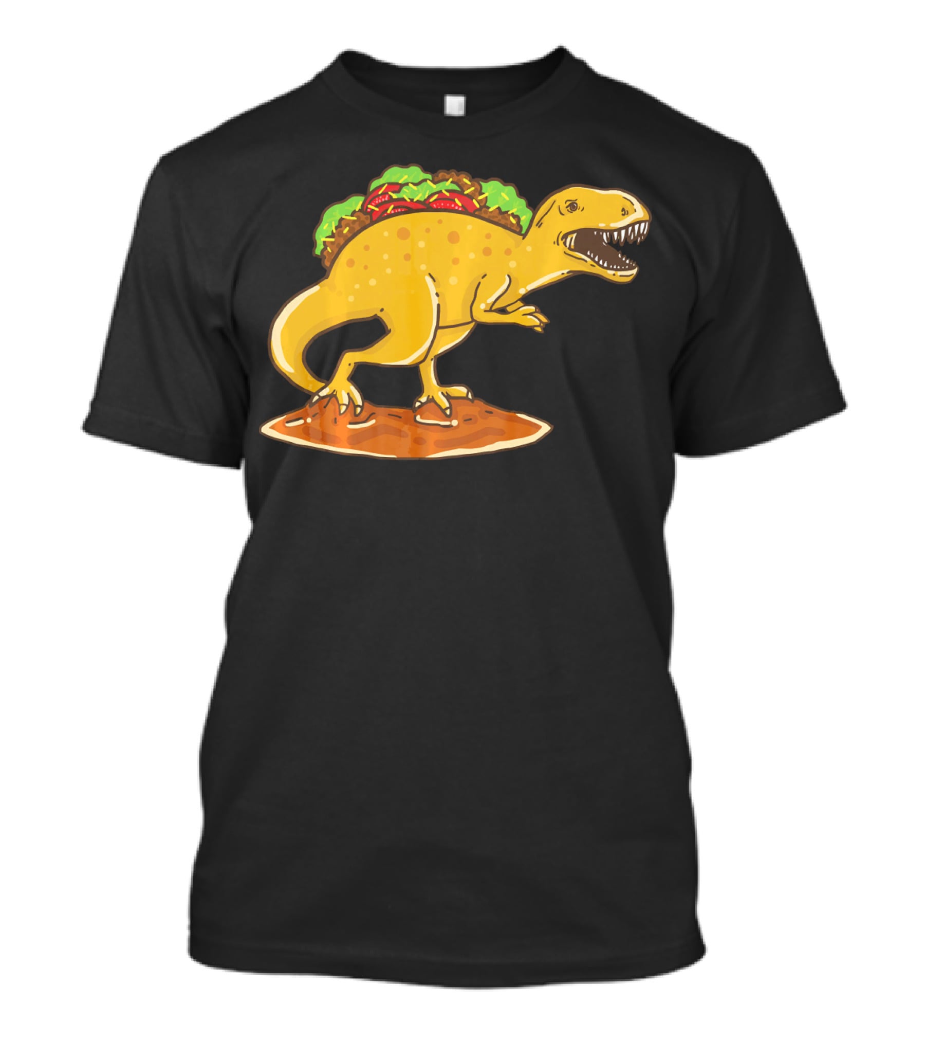 Tyrannosaurus Rex Taco Dinosaur T-Shirt