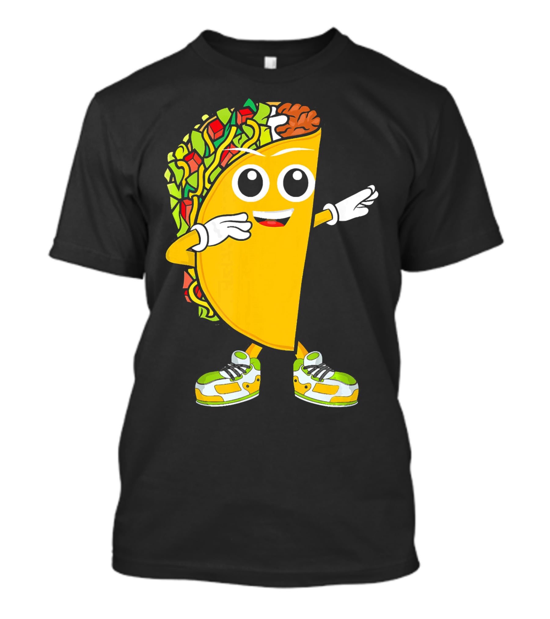Dabbing Taco Dance Fun Celebrate Fiesta T-Shirt