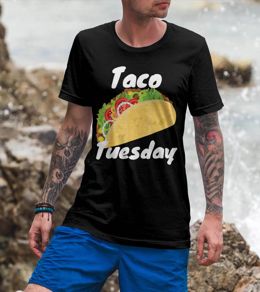 Taco Tuesday Food Lover Enthusiast's Delight T-Shirt