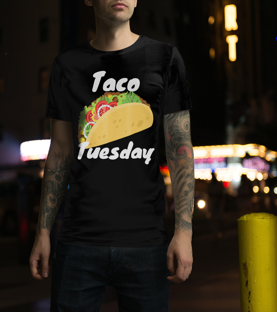 Taco Tuesday Food Lover Enthusiast's Delight T-Shirt