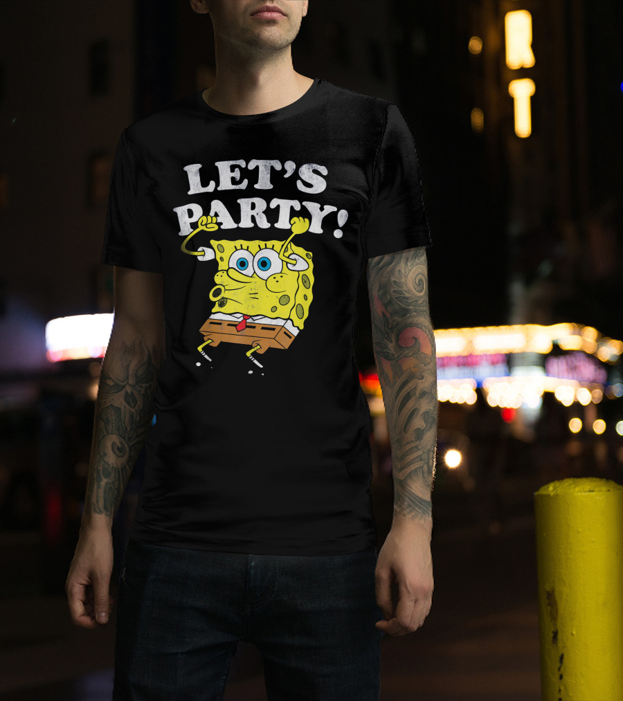 SpongeBob SquarePants Let's Party T-Shirt