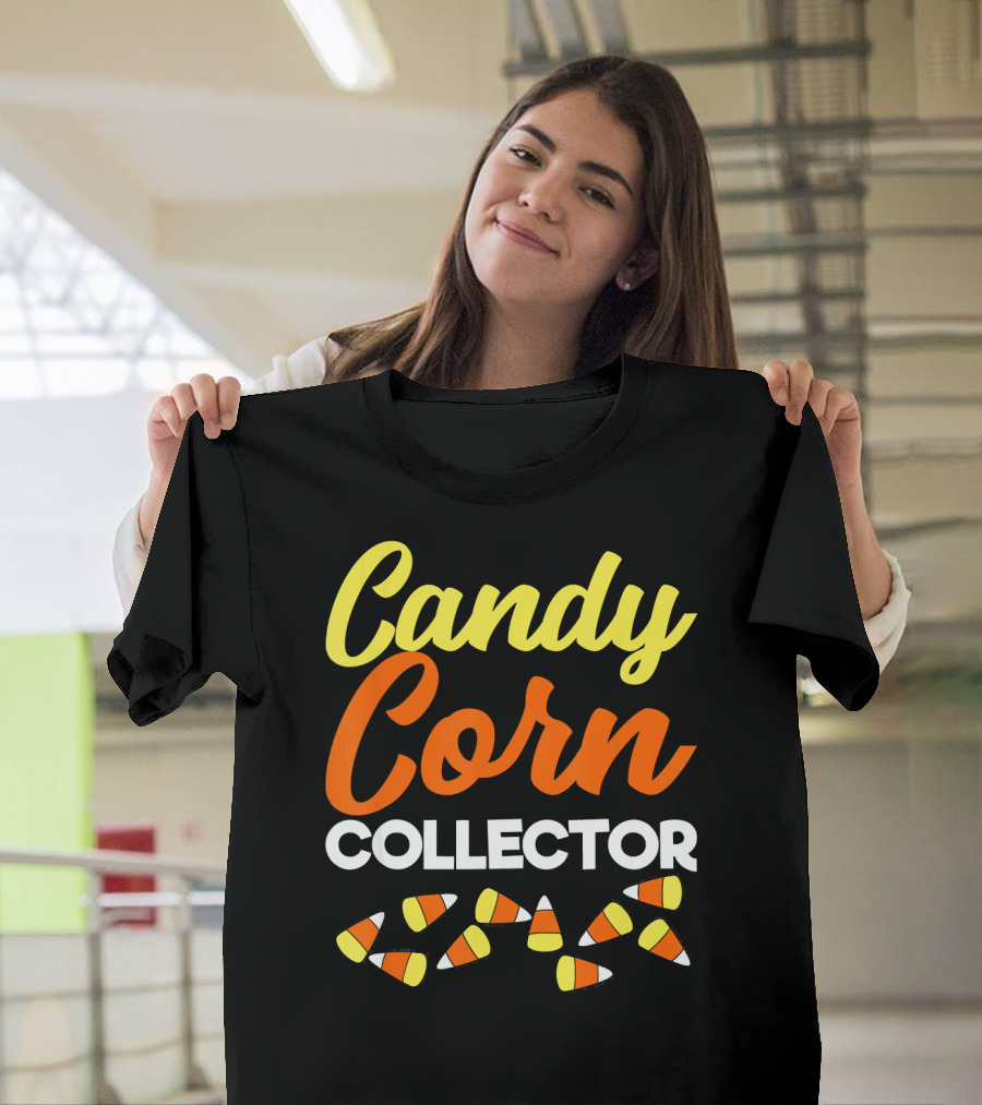 Candy Corn Collector Halloween Treat Enthusiast T-Shirt