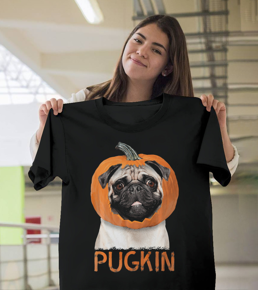 Pugkin Pug Pumpkin Pie Puppy T-Shirt