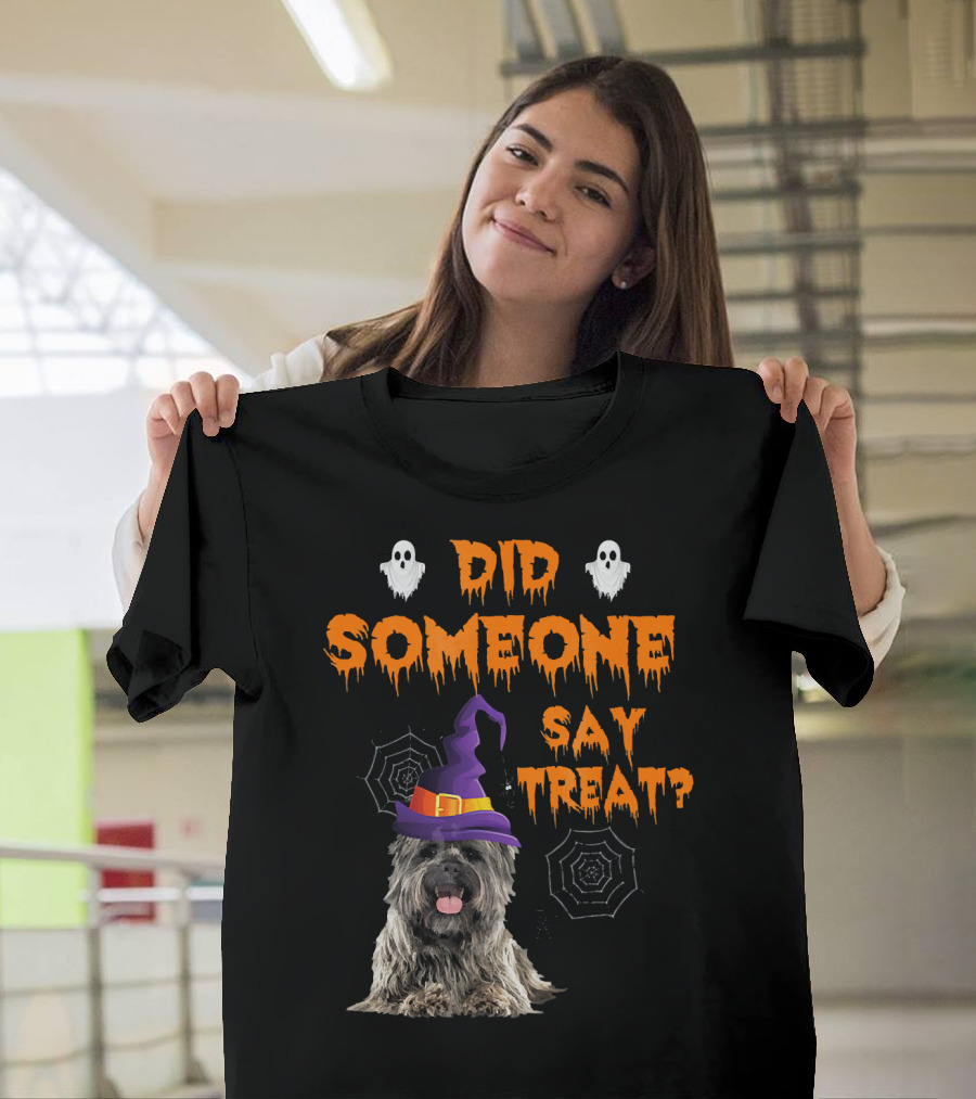 Cairn Terrier Halloween Did Someone Say Treat T-Shirt