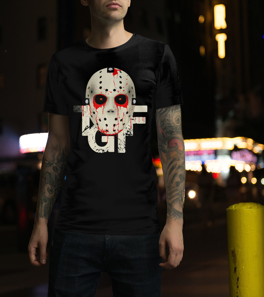 T G I Friday The 13th Hockey Mask T-Shirt