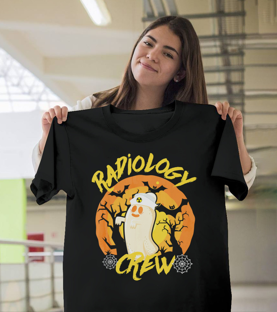Radiology Crew Halloween Ghost X-Ray Tech T-Shirt
