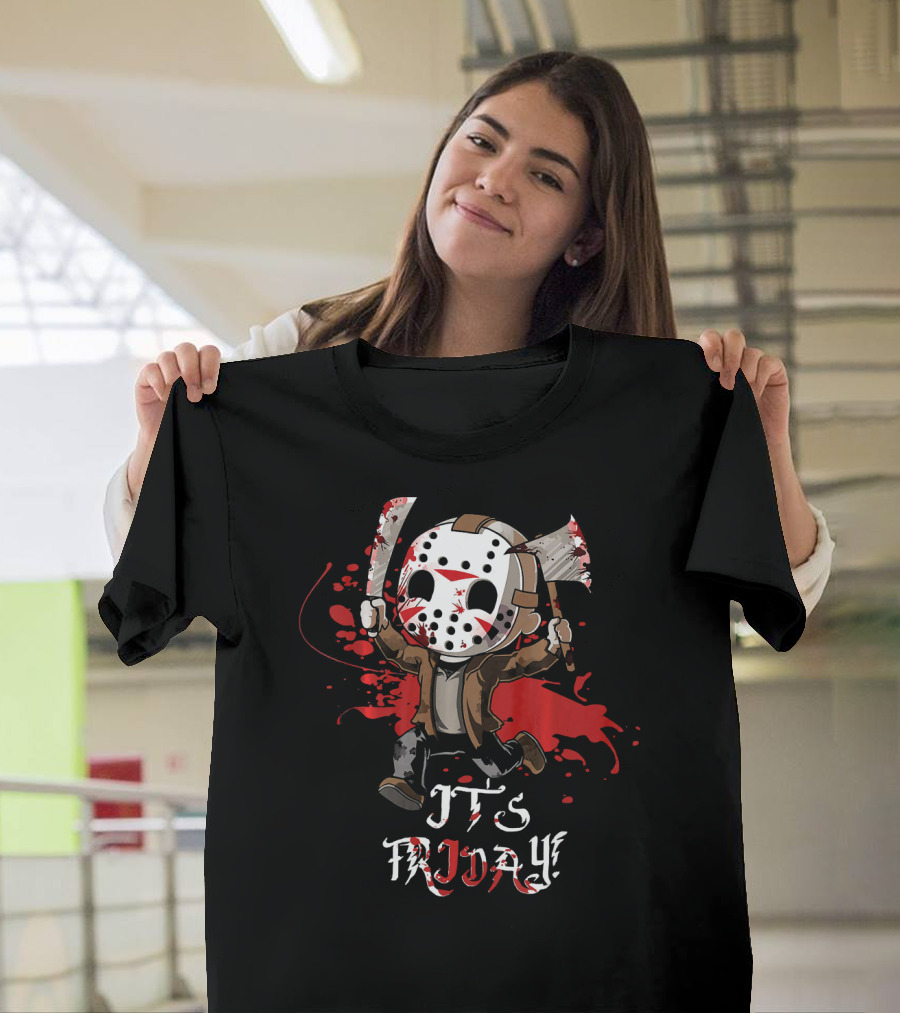 It's Friday Halloween Scary Jason T-Shirt