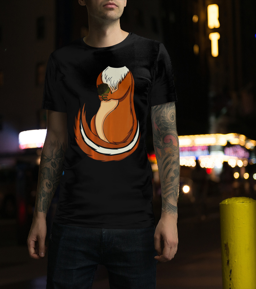 Chipmunk Holding Acorn T-Shirt