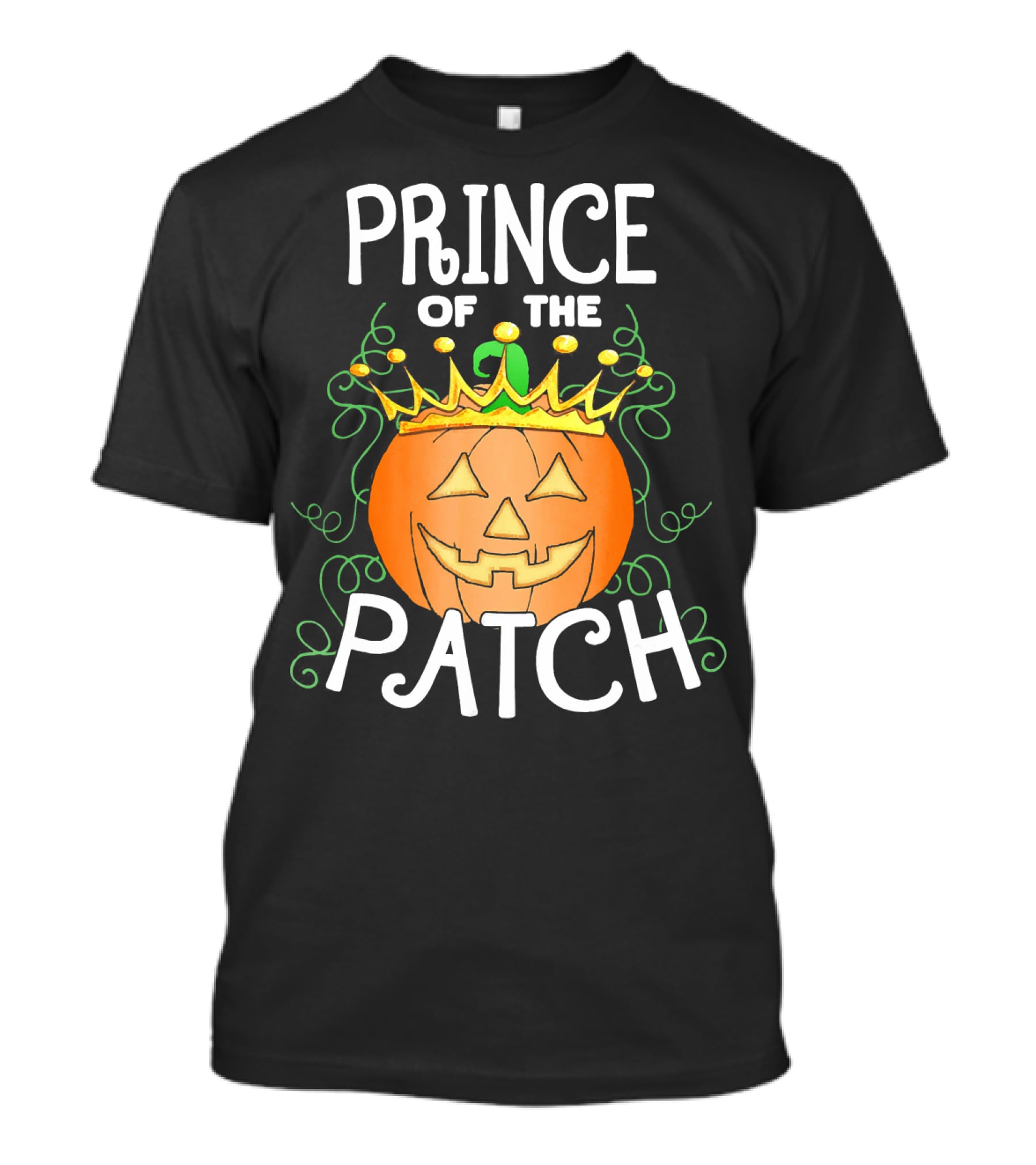 Prince Of The Patch Halloween Pumpkin T-Shirt