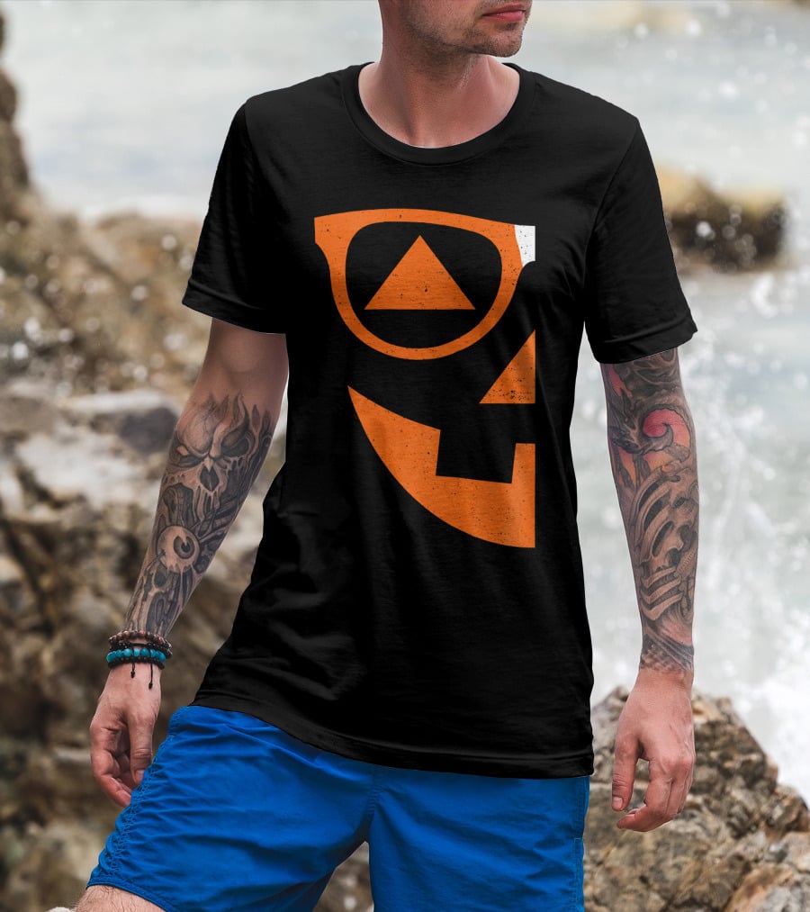 Jack O Lantern Sunglasses Icon Coup T-Shirt
