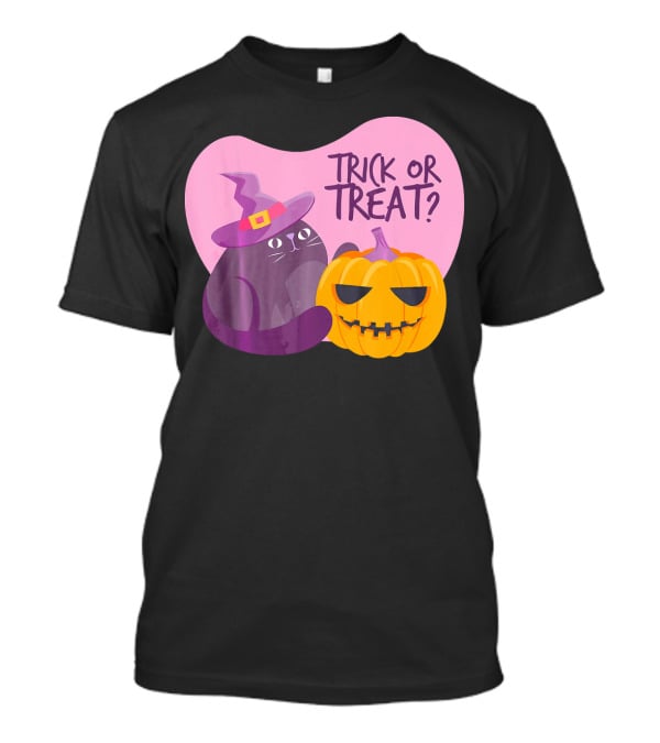 Trick Or Treat Happy Halloween Day Kids Halloween Pump T-Shirt