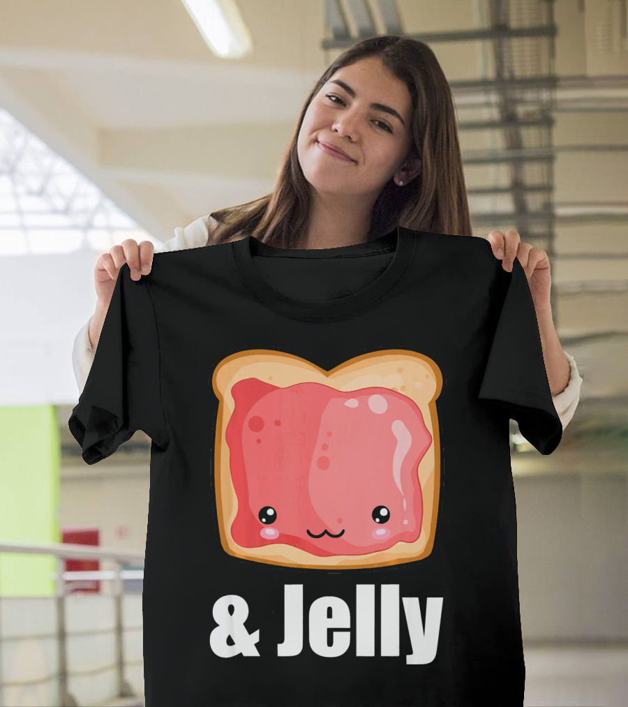 Kawaii Jelly Toast Cute Cartoon PB&J Matchi T-Shirt