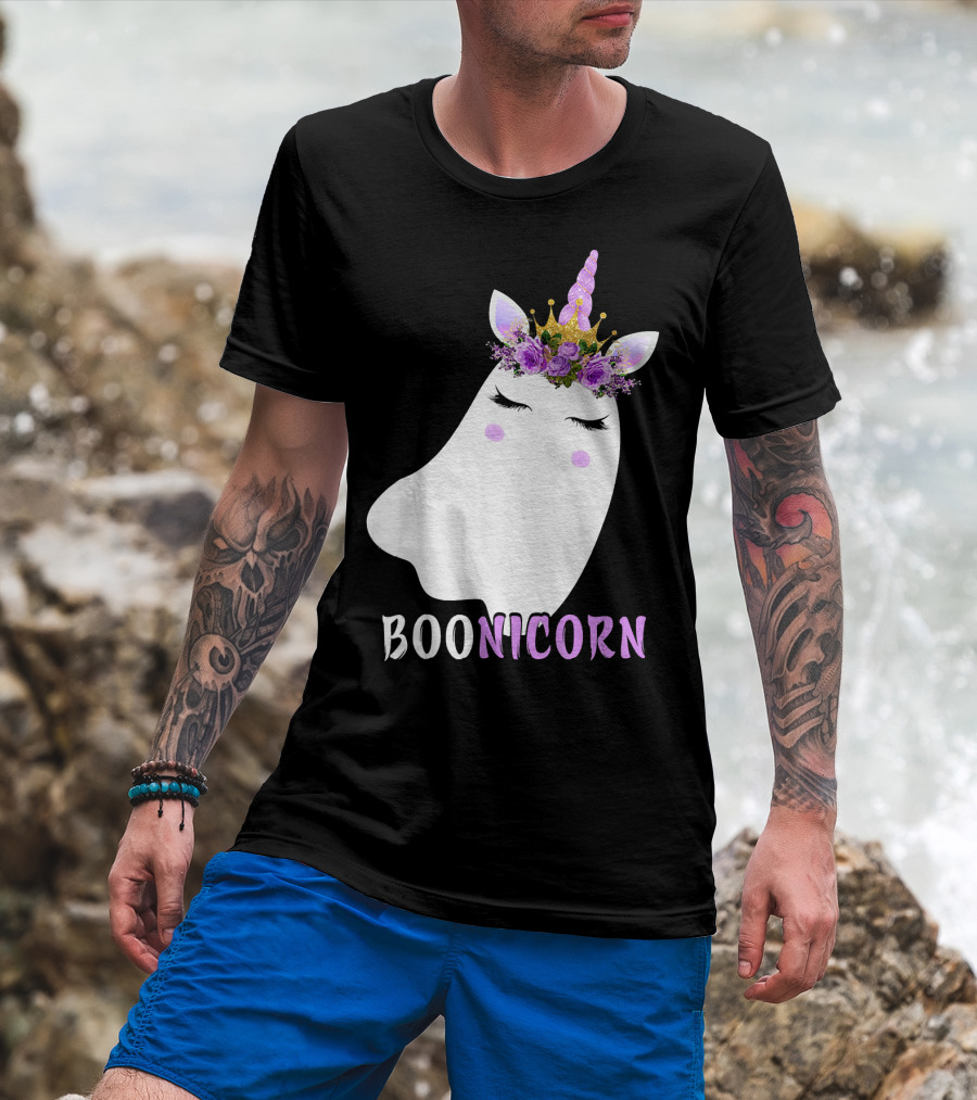 Boonicorn Unicorn Halloween T-Shirt