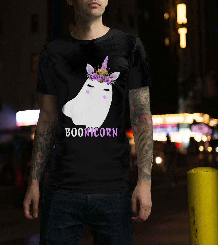 Boonicorn Unicorn Halloween T-Shirt