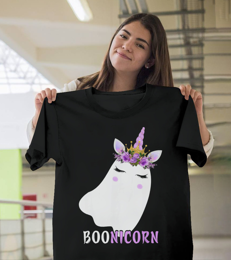 Boonicorn Unicorn Halloween T-Shirt