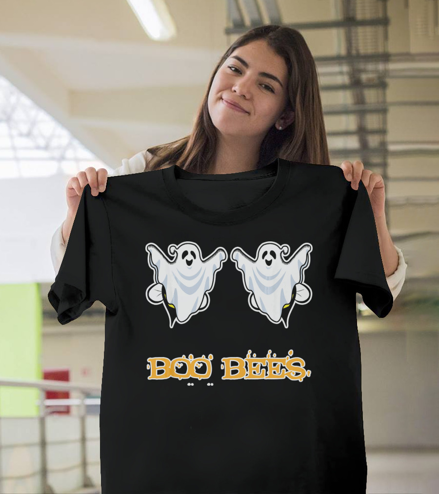 Boo Bees Halloween Ghost Costume Humor T-Shirt