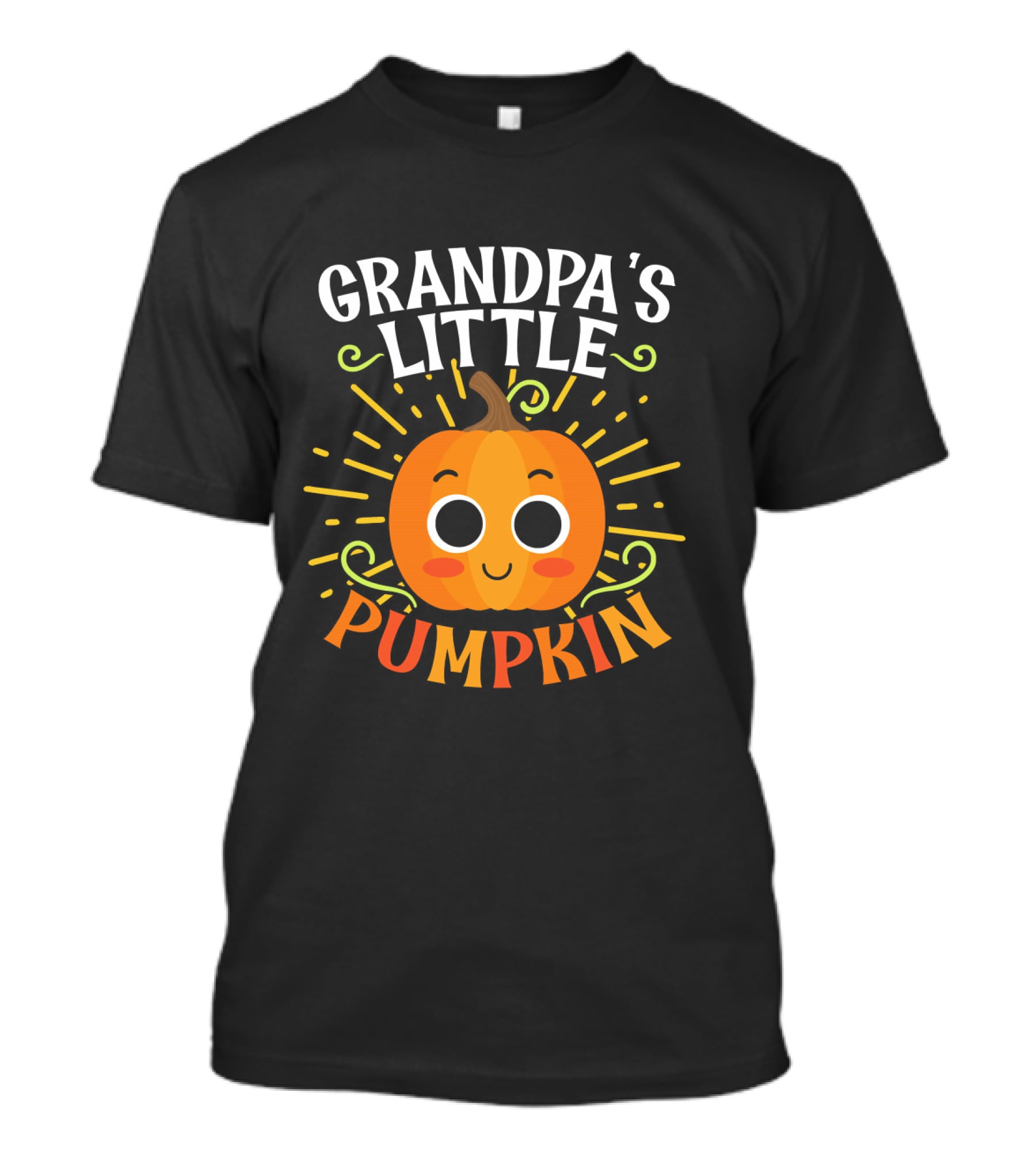 Grandpa's Little Pumpkin Halloween T-Shirt
