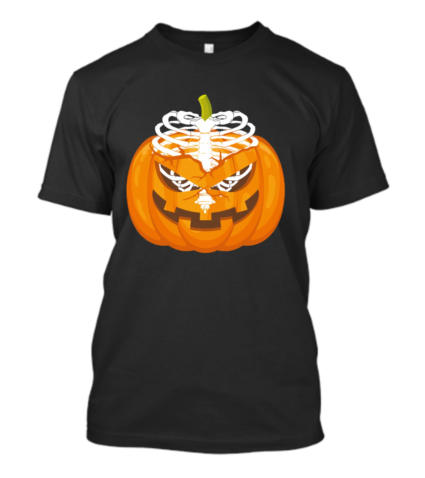 Radiology Halloween Pumpkin X Ray Skeleton T-Shirt