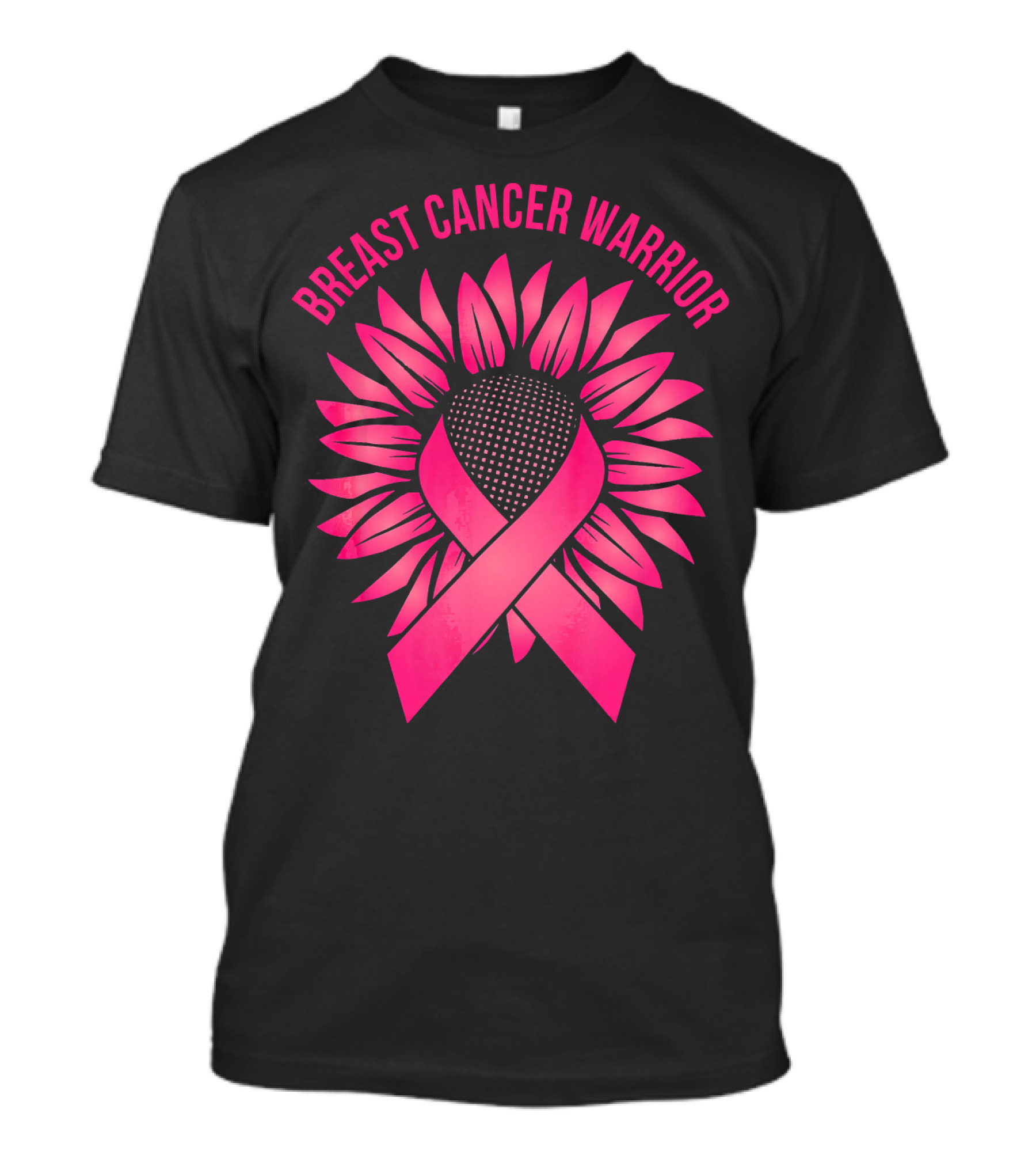 Breast Cancer Warrior Sunflower T-Shirt