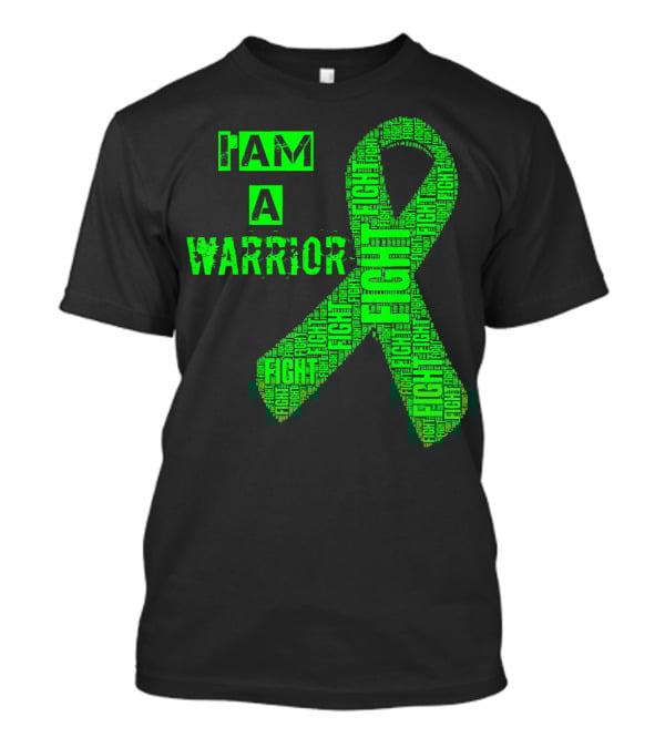 I Am A Warrior Fight Lymphoma Cancer Awareness T-Shirt