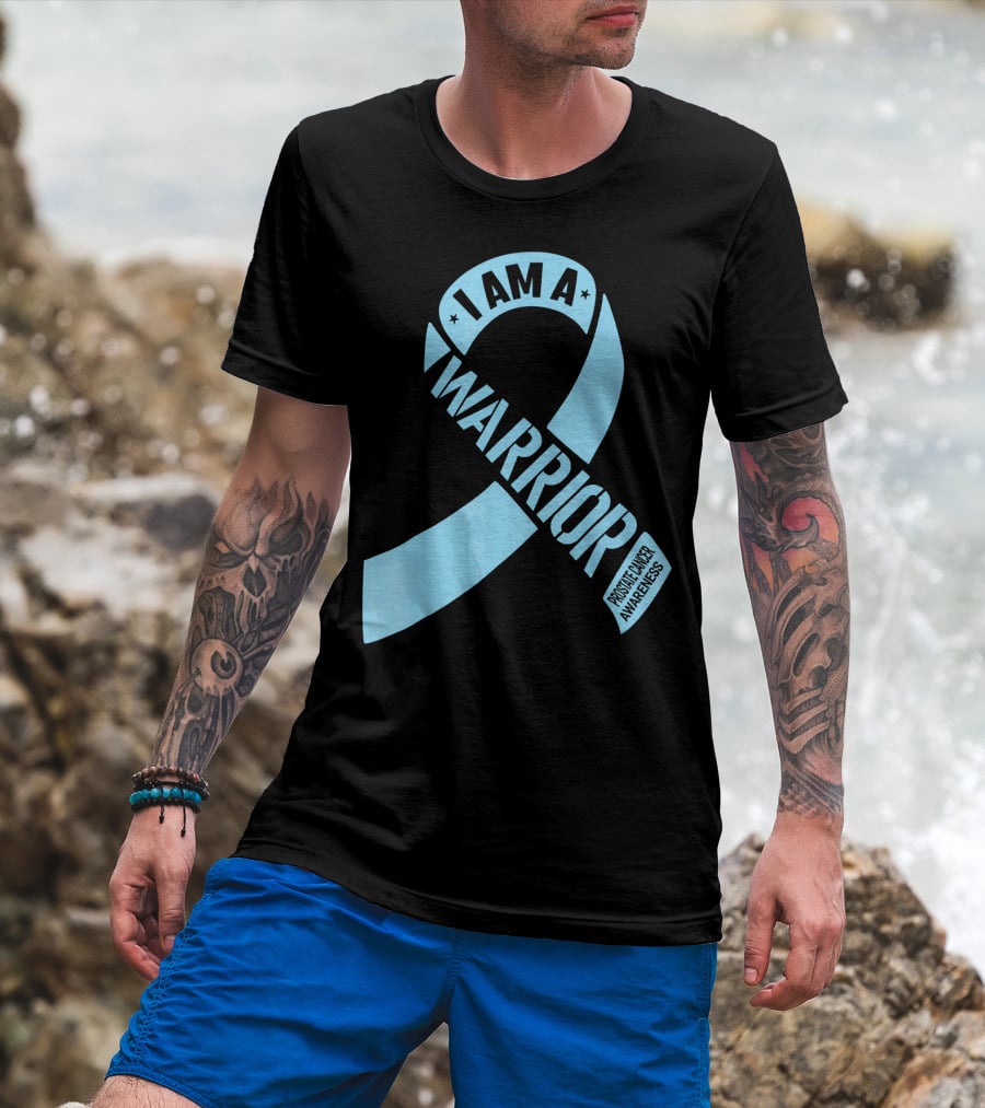 I Am A Warrior Prostate Cancer Awareness T-Shirt