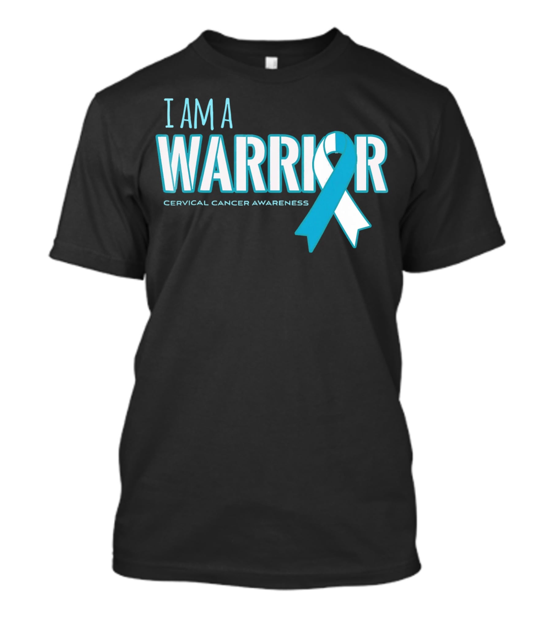 I Am A Warrior Cervical Cancer Awareness T-Shirt