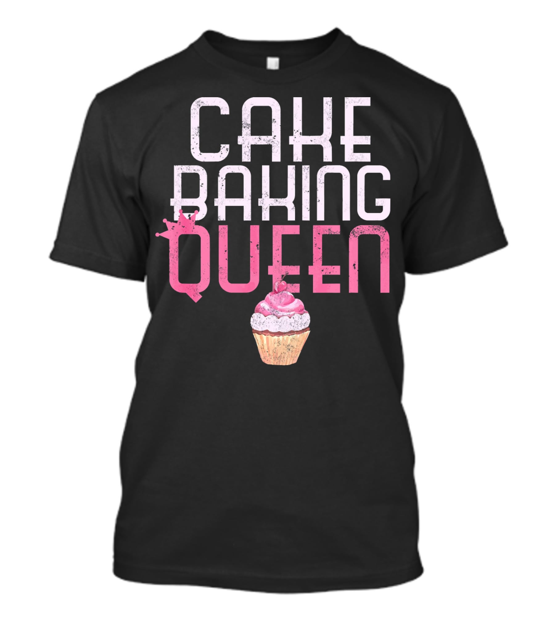Cake Baking Queen Cupcake T-Shirt