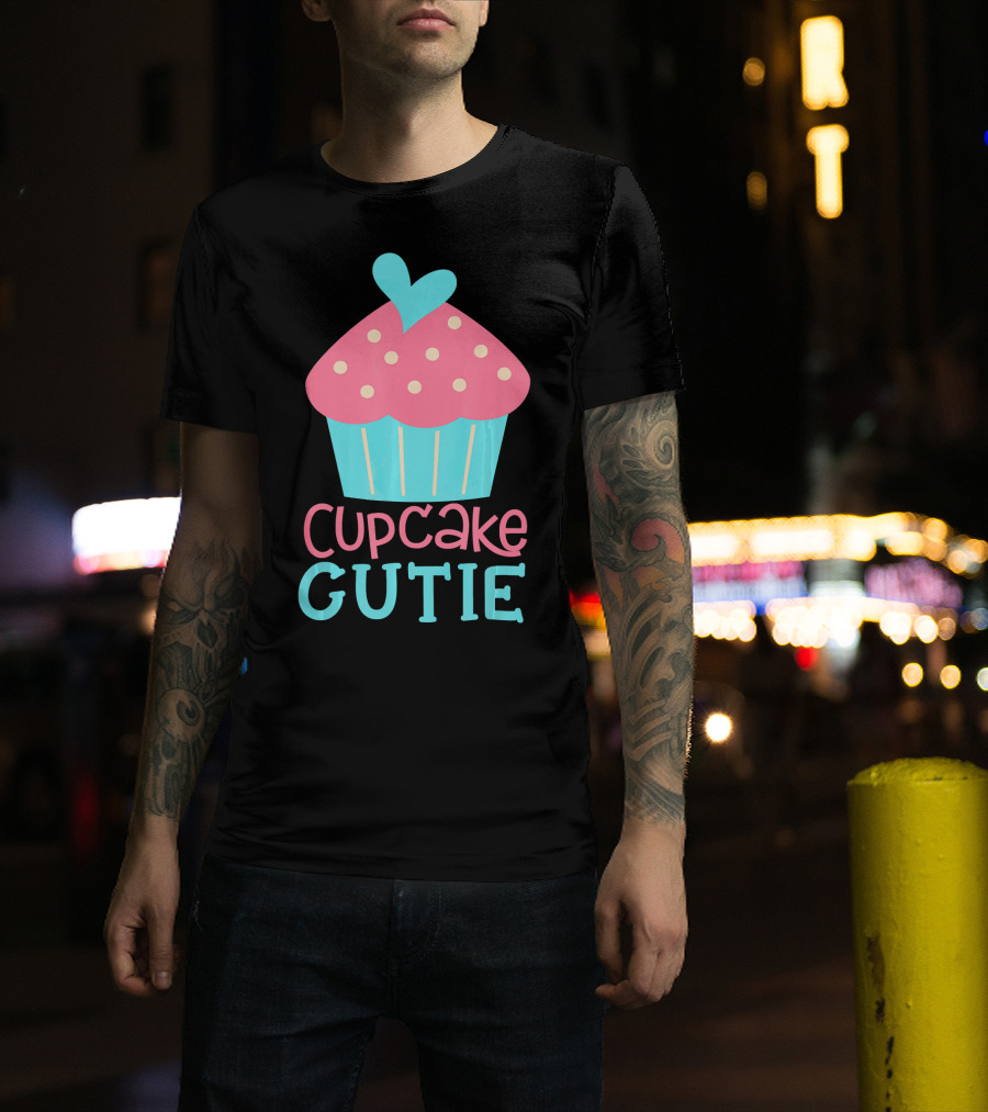 Cupcake Gutie Cute Heart Polka Dot Kawaii T-Shirt