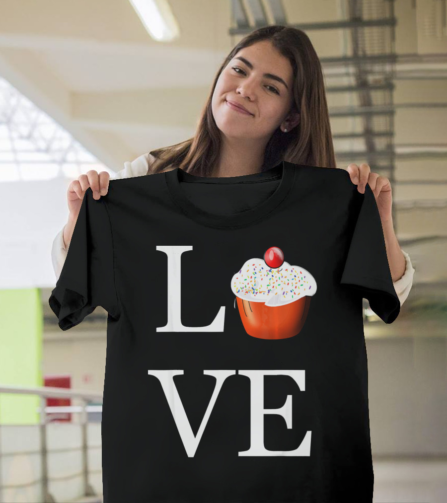 Love Cupcake Sprinkle Delight I Love Cupcakes T-Shirt