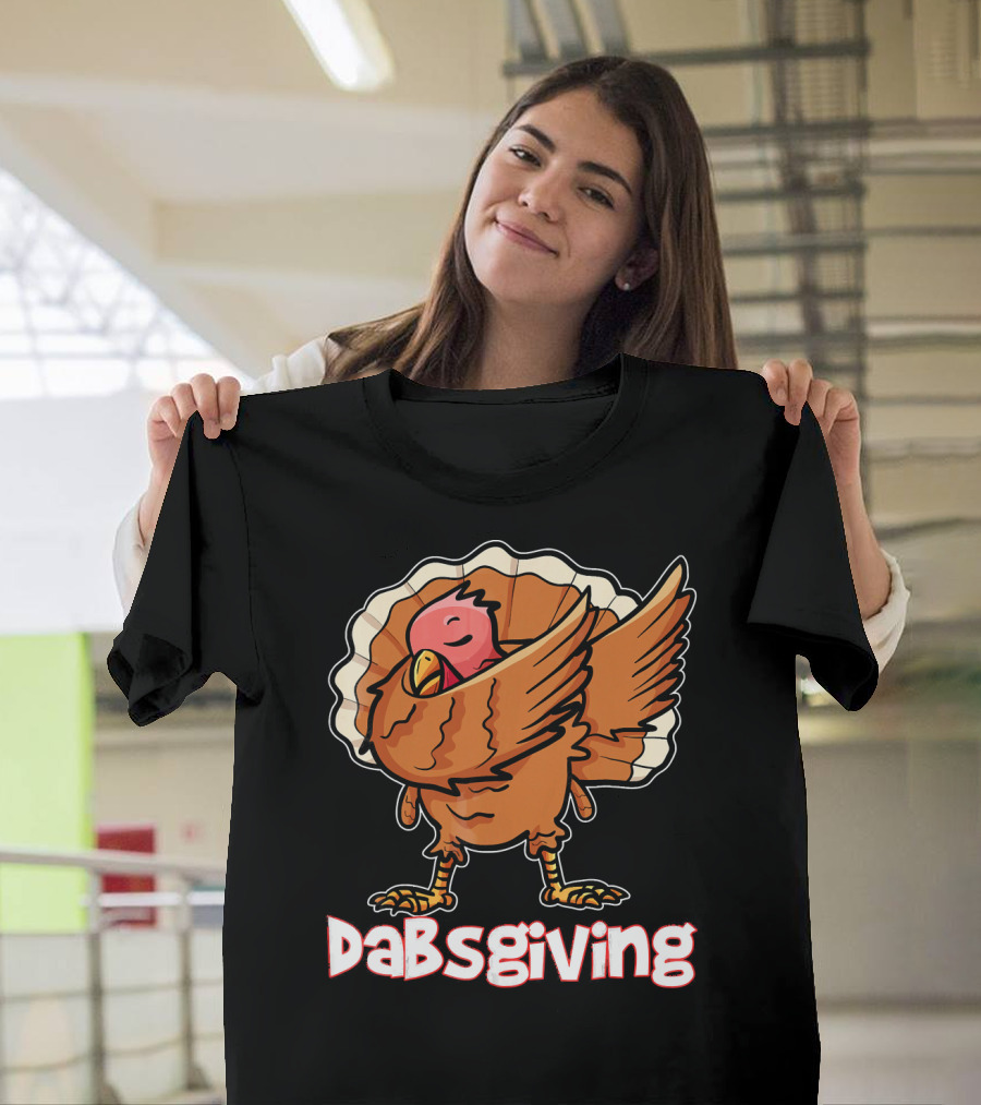 Dabsgiving Dabbing Turkey T-Shirt